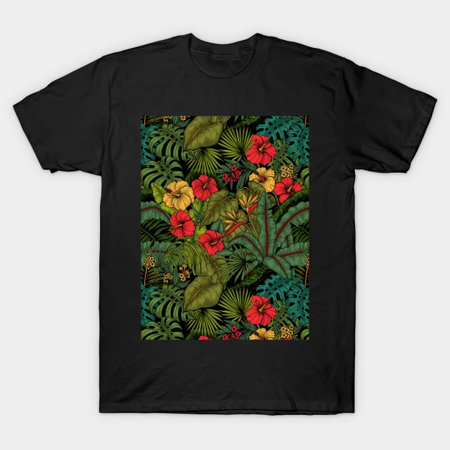 Tropical garden T-Shirt by katerinamk